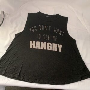 Tres Bien “You Don’t Want To See Me Hangry” Top